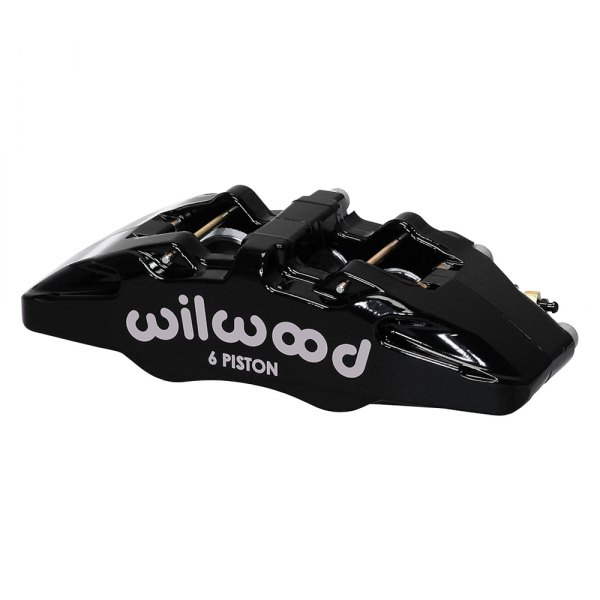Picture of Wilwood 120-13429-BK 6A 5.25 in. L-H Forged Dynapro Caliper Mount with 1.62&#44; 1.38 & 1.38 in. Pistons & 0.81 in. Disc