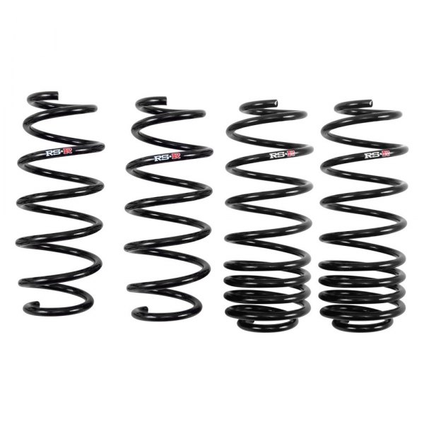 B200D Down Front & Rear Lowering Coil Springs for 2012-2020 Mitsubishi Mirage