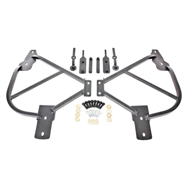 SFC015H 5th Gen Bolt-on Subframe Connectors for 2010-2015 Chevy Camaro, Black Hammertone