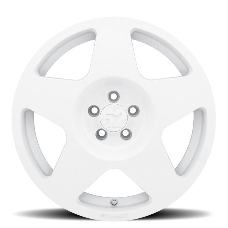 TARRW-88551-45 18 x 8.5 & 5 x 112 Tarmac 45 mm ET Rally White Wheel with 66.56 mm Center Bore