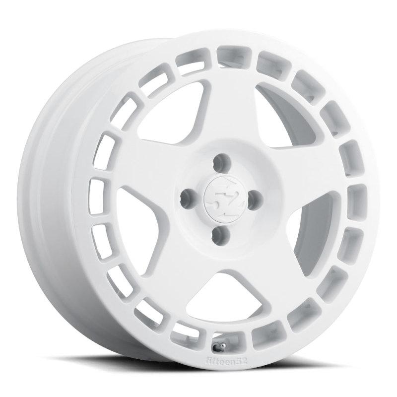 Picture of Fifteen52 TURRW-77548-42 17x7.5-4x108x42 mm Turbomac ET 63.4 mm Center Bore Wheel&#44; Rally White