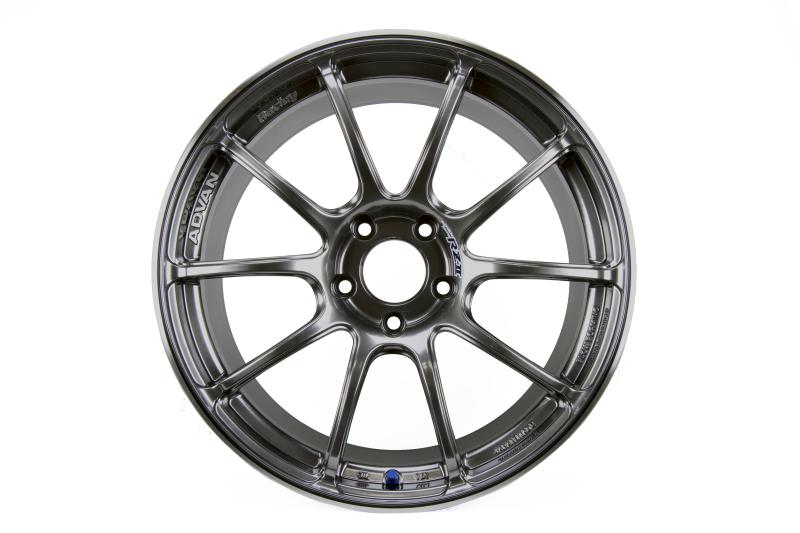 Picture of Advan YAZ8J45EHB 5-114.3 in. RZII 18x9.5 Plus 45 Racing Hyper Wheel&#44; Black