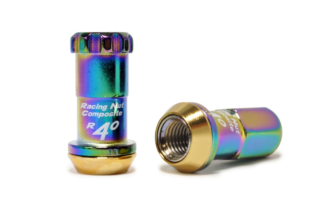 12x1.25 in. R40 Lug Nuts Kit with 16 Plus 4 Locks, Neo Chrome