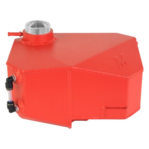 MMRT-RS-16EWRD Aluminum Expansion Tank for 2013 Plus Ford Focus ST & 2016 Plus Focus RS - Wrinkle Red