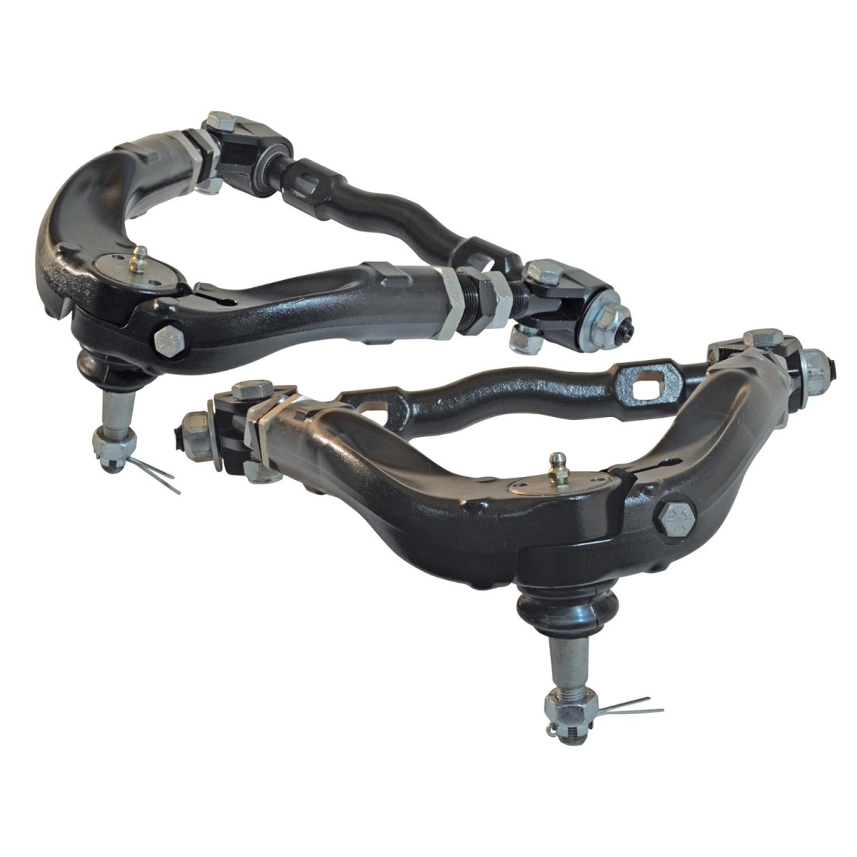 97260 Adjustable Upper Control Arms with Coilover Conversions Kit for Ford Mustang II - Set of 2