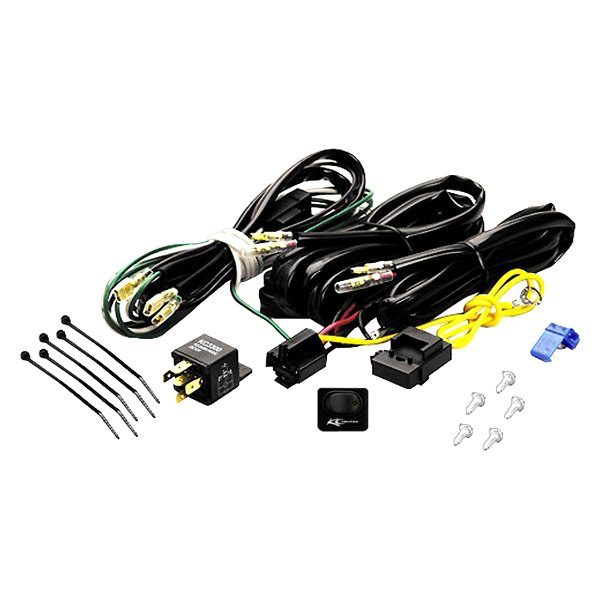 Wiring Harness with 40 Amp Relay & LED Rocker Switch