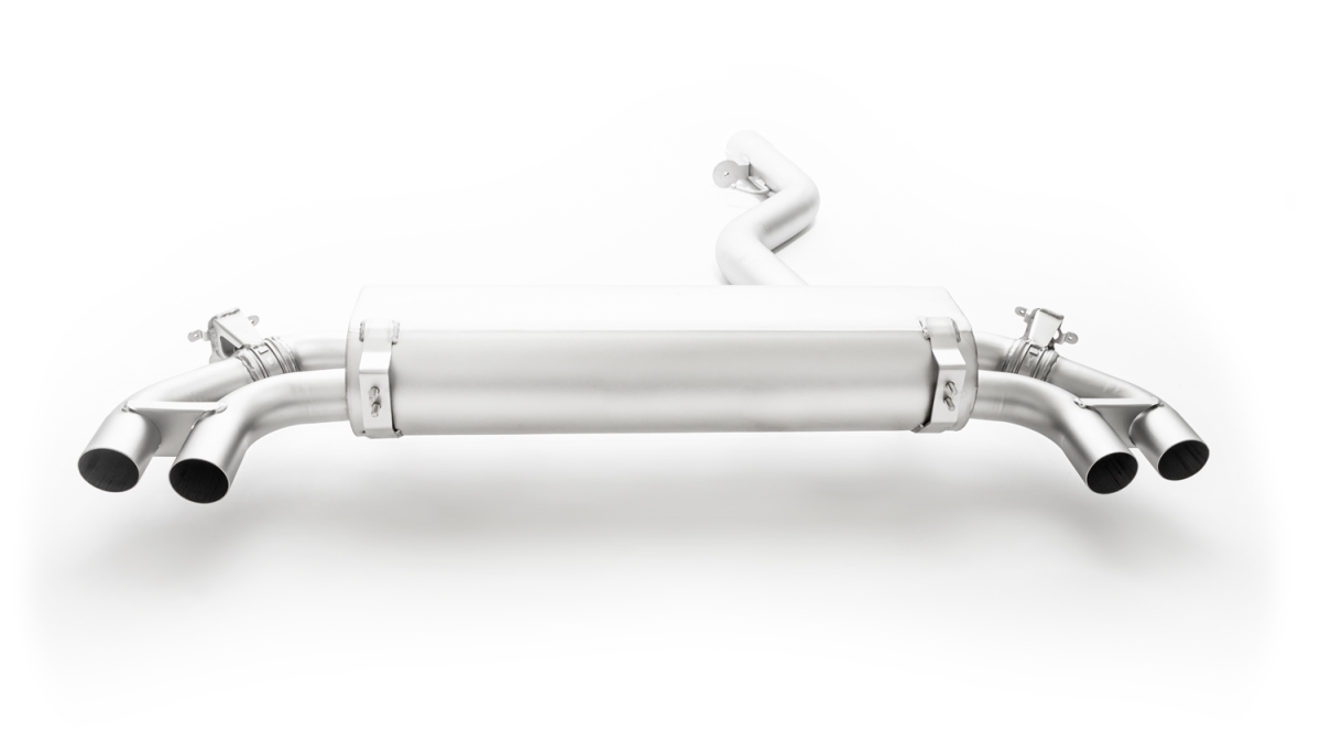 086019 1500 Axle Back Exhaust for 2018 BMW 3 Series G20 Sedan with GPF Excl xDrive Models