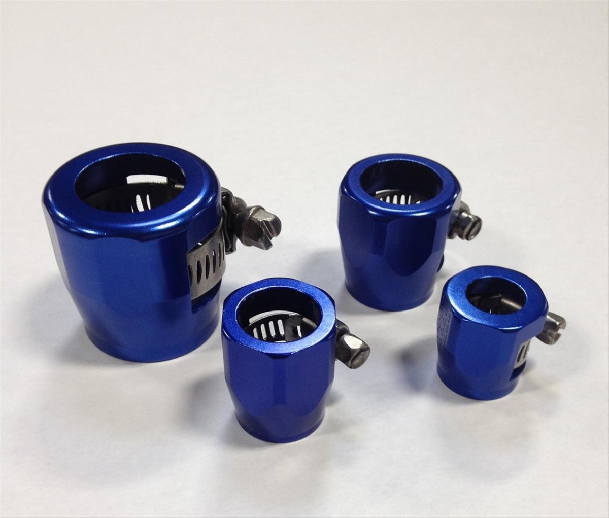 280310 -10 AN EZ Clamp, Blue