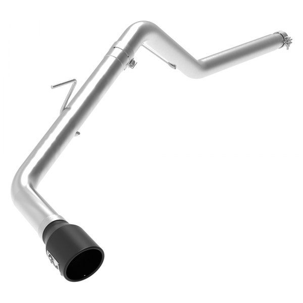Picture of aFe 49-43114-B 3 in. Apollo GT Series 409 Stainless Steel Axle-Back Exhaust with Black Tips for 2019 Ford Ranger 2.3L
