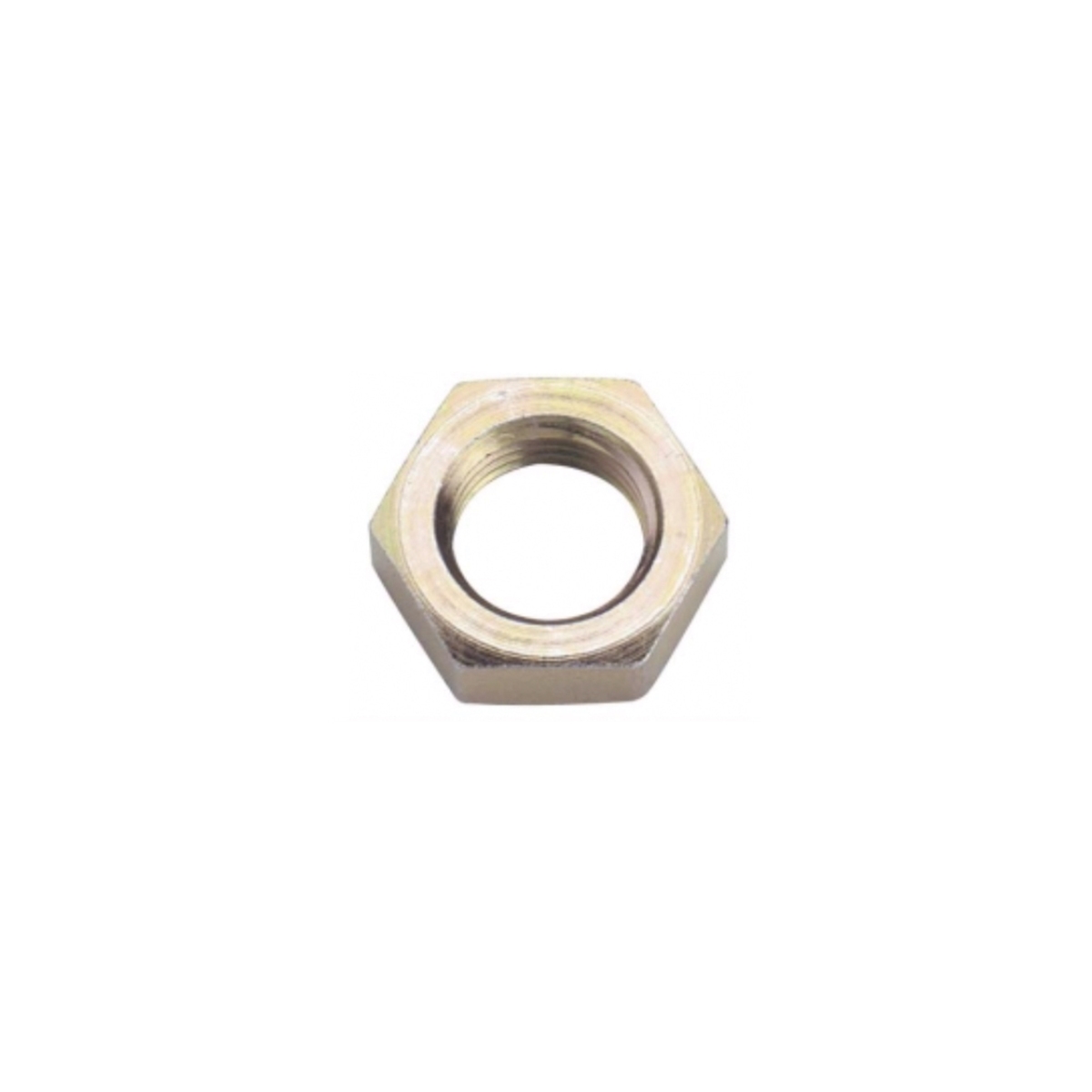 Steel Bulkhead Nut - Blue - -4 AN x 0.43-20 in. - Durable Performance Component