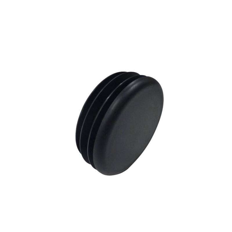 80-0134 3 in. Black Plastic End Cap