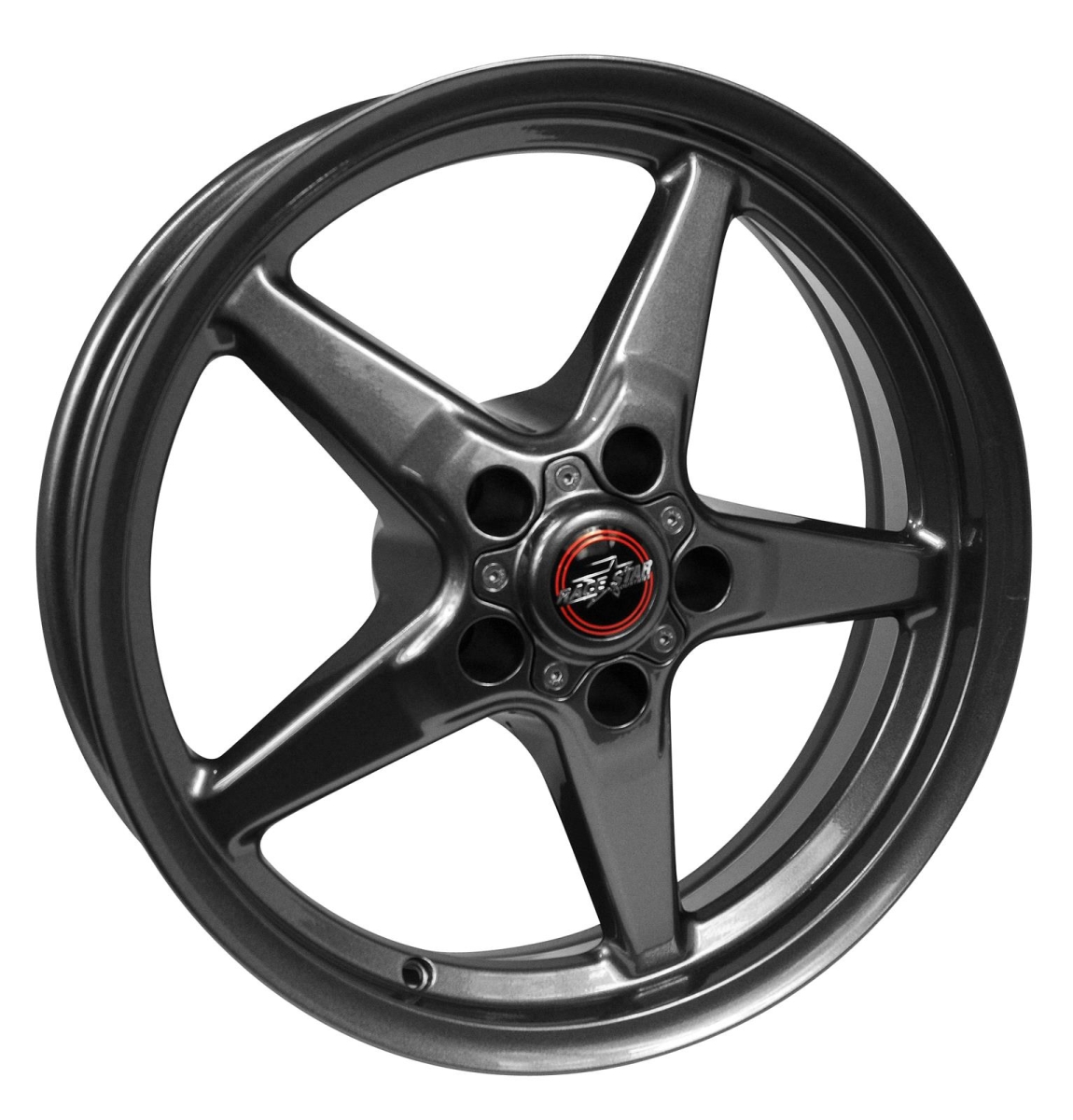 17 x 9.50 in. & 5x4.50 BC 6.88 in. BS 92 Drag Star Direct Drill Metallic Gray Wheel for 2005-2014 Mustang & 2015-2019 Mustang -  Bufonadas, BU3858116