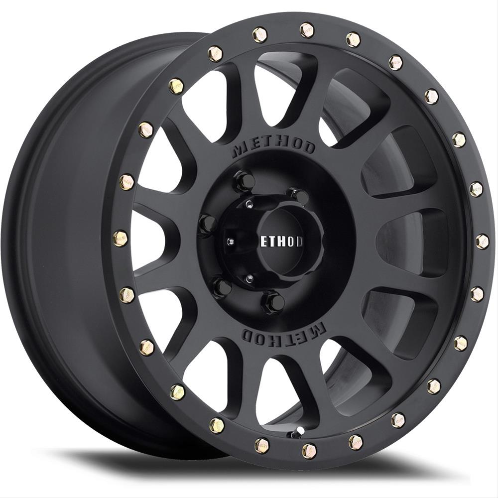 MR30529060518 20 x 9 in. & 6x5.5 Bolt Pattern 18 mm Offset 108 mm CB MR305 NV Matte Black Wheel