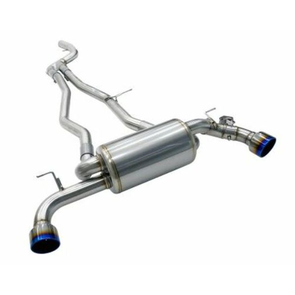 31029-AT003 Super Turbo Series 304 SS Cat-Back Exhaust System with Split Rear Exit