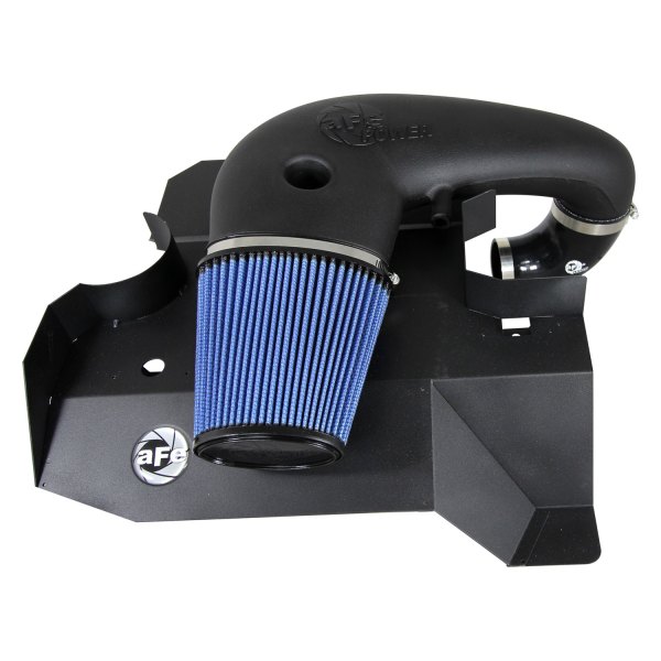 aFe 54-12512 Magnum Force Stage 2 Aluminum Black Cold Air Intake System with Pro 5R Blue Filter for 2012-2014 Fiat 500 L4-1.4L -  Advanced Flow Engineering Inc