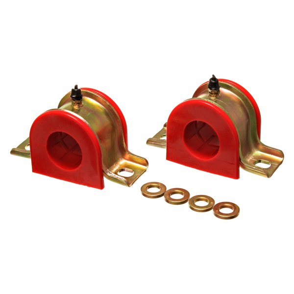 9.5187R 1.375 in. Universal Sway Bar Bushing Set, Red