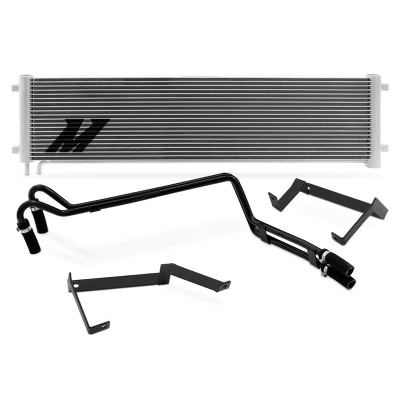 Powerstroke Transmission Cooler Kit, Silver for 2011-2016 Ford F150 6.7L