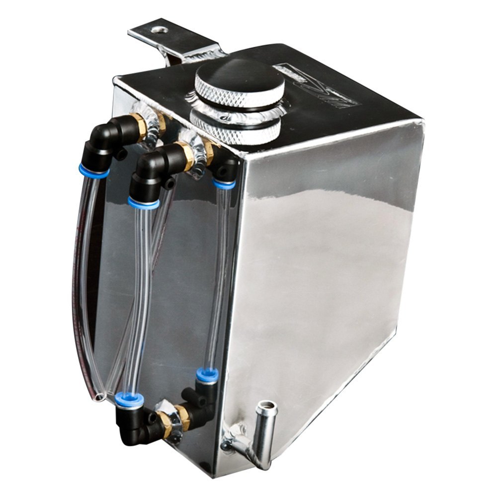 Aluminum Coolant Overflow Tank - Silver - For 2003-2006 350Z - Durable Design