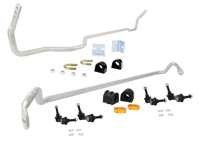 Whiteline BSK003 Front & Rear Sway Bar Kit for 2004-2005 Subaru Forester XT & 2006-2008 Forester XT Limited