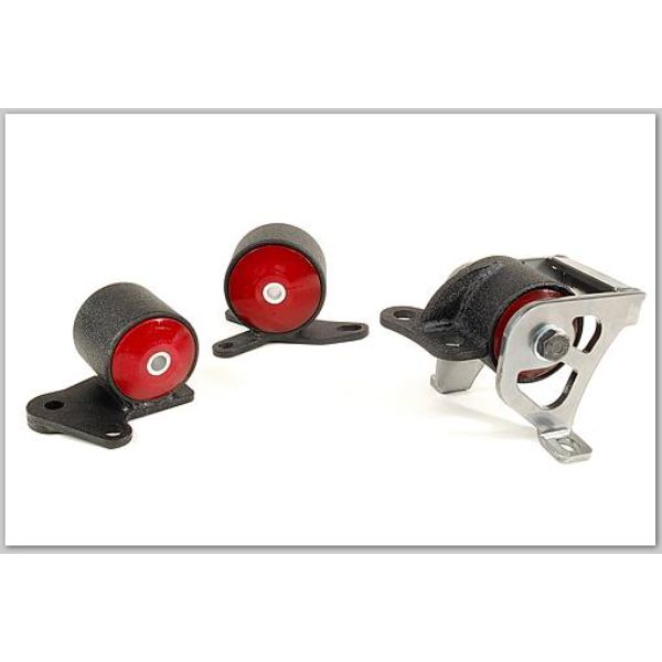 2-Bolt B & D Series Black Steel Mounts 75A Bushings for 1996-2000 Civic