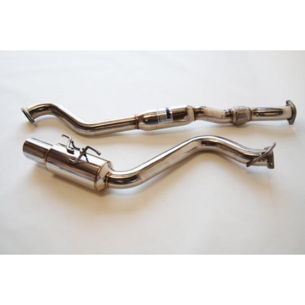 Stainless Steel Tip Cat-Back Exhaust for 2008 Plus WRX & 2008-2010 STI Hatch N1