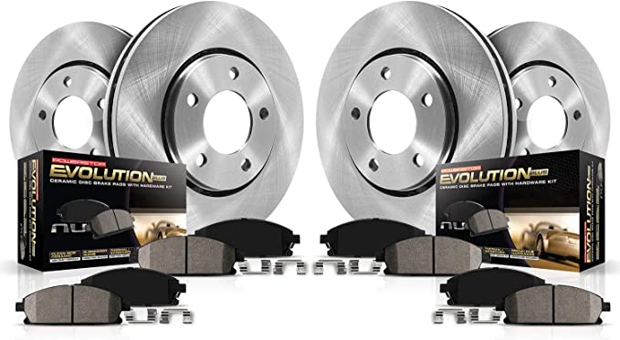 PowerStop KOE2813 Front & Rear Autospecialty Brake Kit for 2016-2018 Lexus LX570