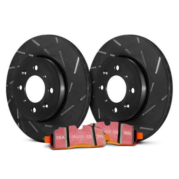 S15KF1124 S15 Orangestuff Brake Pads & USR Brake Rotors Kit