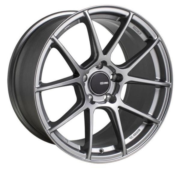18 x 9.5 in. TS-V 5 x 114.3 mm 38 mm Offset 72.6 mm Bore Wheel, Storm Grey