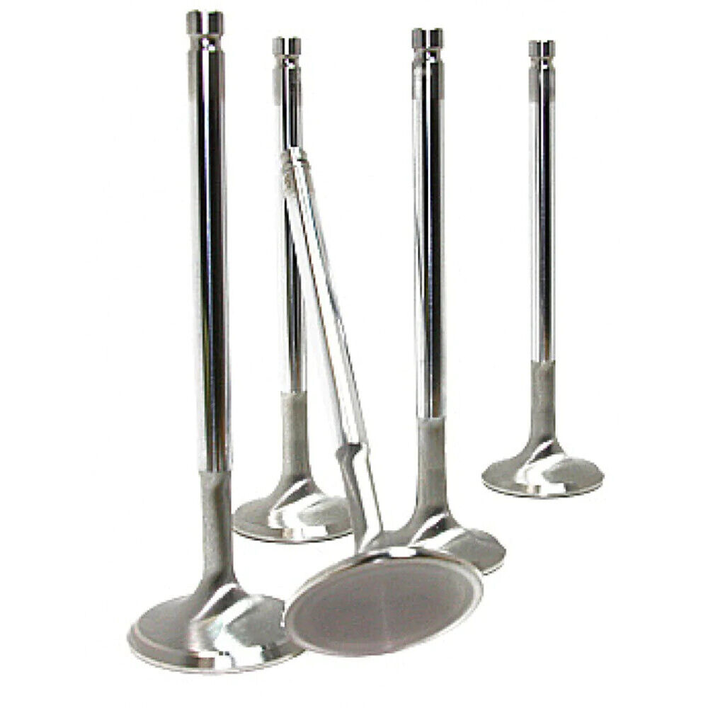 B2011-50 Standard Head Chrome Polished Exhaust Valve for Subaru EJ205, EJ207 & EJ257 - Set of 50