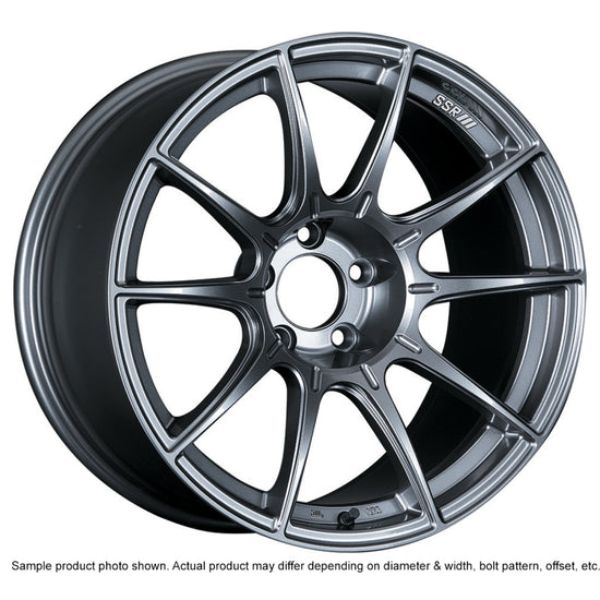XA18950-1505GDK 18 x 9.5 in. GTX01 5 x 114.3 mm Bolt Pattern 15 mm Offset Wheel, Dark Silver