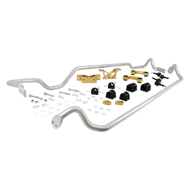 Whiteline BSK007M 24 mm Front & Rear Sway Bar Kit with Mounts for 2002-2007 Subaru Impreza WRX