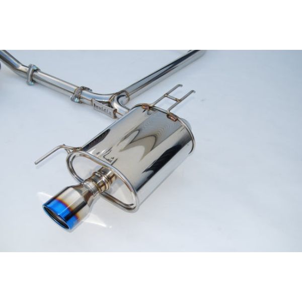 Titanium Tip Cat-Back Exhaust for 2004-2008 Acura TSX Q300 Rolled