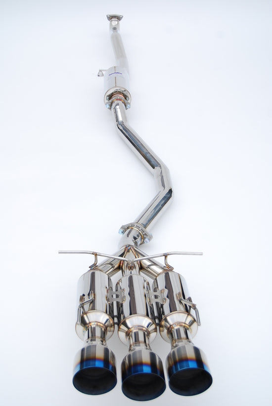 Titanium Tip Cat-Back Exhaust for 2017 Plus Honda Civic SI Sedan Gemini Triple
