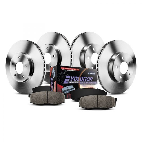 Picture of PowerStop KOE5577 Front & Rear Autospecialty Brake Kit for 2010-2017 Ford Expedition