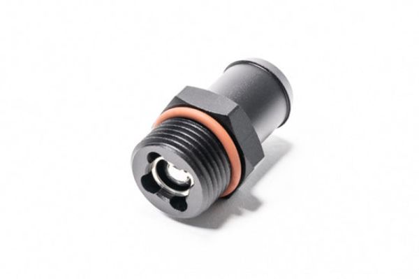 10AN ORB to 0.75 in. Barb Roll Over Valve - Black - Durable Aluminum