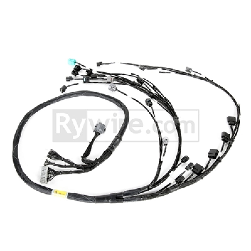 RY-K2-BASE-FRONTVSS Engine Harness with OBD2 for 2002-2004 RSX K20 Sensor & Headlights VSS Honda K-Series Tucked Budget