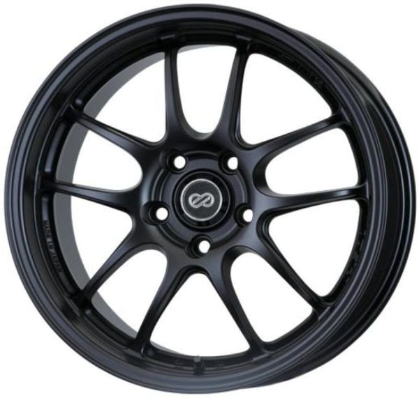 460-895-6635BK 18 x 9.5 in. PF01 5 x 114.3 mm 35 mm Offset Wheel, Black
