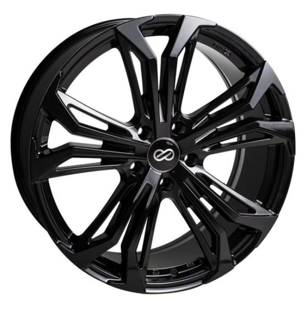 510-775-6540BK 17 x 7.5 in. Vortex 5 40 mm Offset 5 x 114.3 mm Bore Wheel, Black