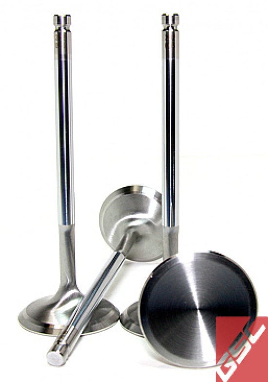 B2012-50 36 mm Head Standard Intake Valve for Subaru EJ205, EJ207 & EJ257, Chrome Polished - Set of 50
