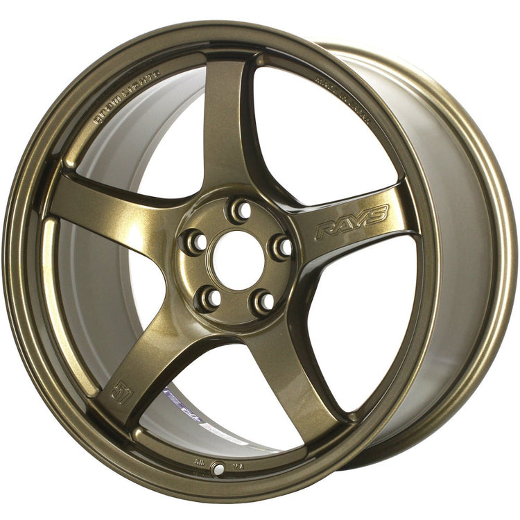 18 x 9.5 in. 57CR Plus 38 5 x 100 mm Bronze 2 Wheel