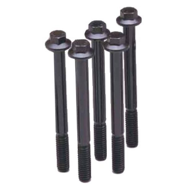 661-1007 M8 x 1.25 in. x 50 mm Hex Black Oxide Bolts - Pack of 5