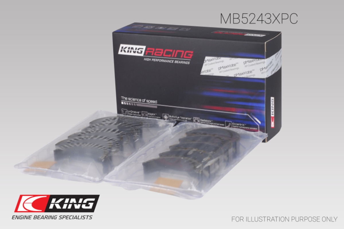 MB5243XPC Performance Coated Main Bearing Set for Nissan SR20DE & DET
