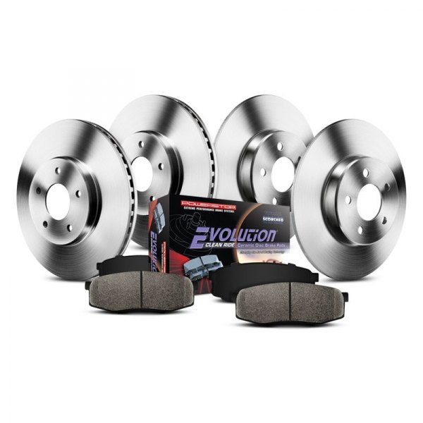 Front & Rear Autospecialty Brake Kit for 2007-2012 Lexus ES350
