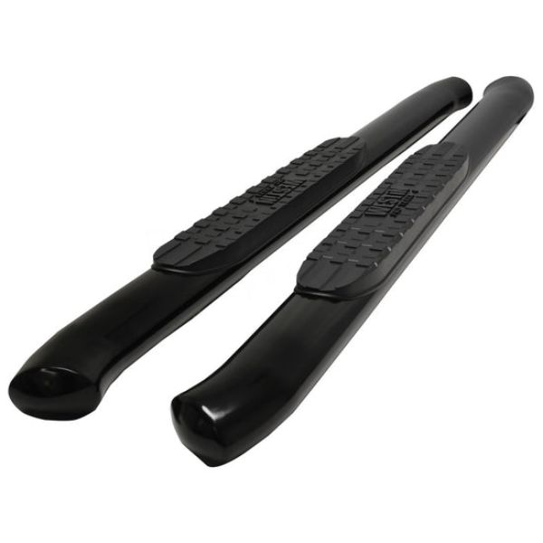 21-24185 Pro Traxx 4 Oval Nerf Step Bars for 2021-2022 Ford Bronco 2-Door, Textured Black