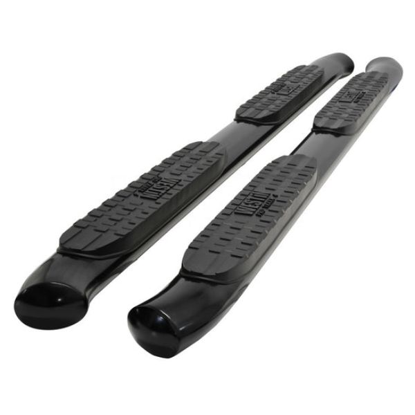 21-24195 Pro Traxx 4 Oval Nerf Step Bars for 2021-2022 Ford Bronco 4-Door, Textured Black
