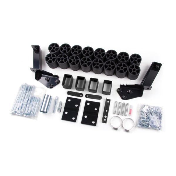 Picture of Zone Offroad ZONC9357 3 in. Body Lift for 1988-1994 GM 1500