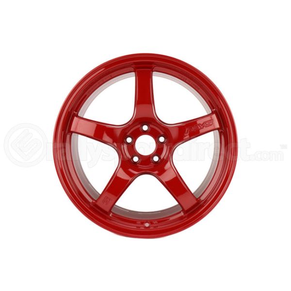 WGCRX38EMRP 18 x 9.5 in. 57CR Plus 38 mm Offset 5 x 114.3 mm Bolt Pattern Wheel, Milano Red