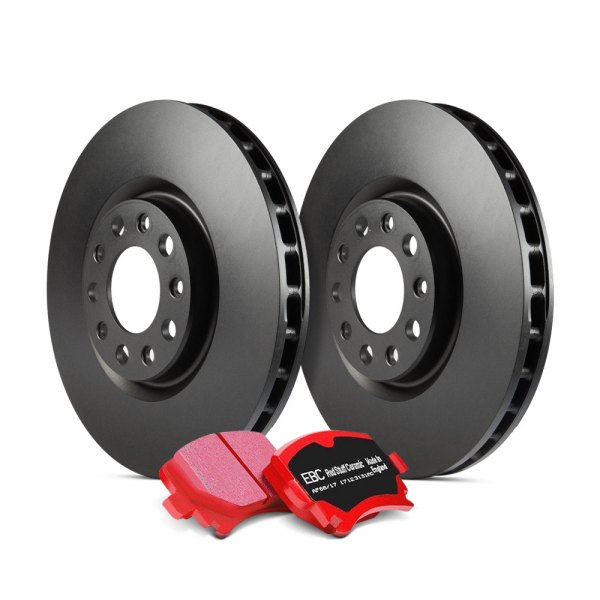 S12KF1659 S12 Redstuff Brake Pads & RK Brake Rotors Kit