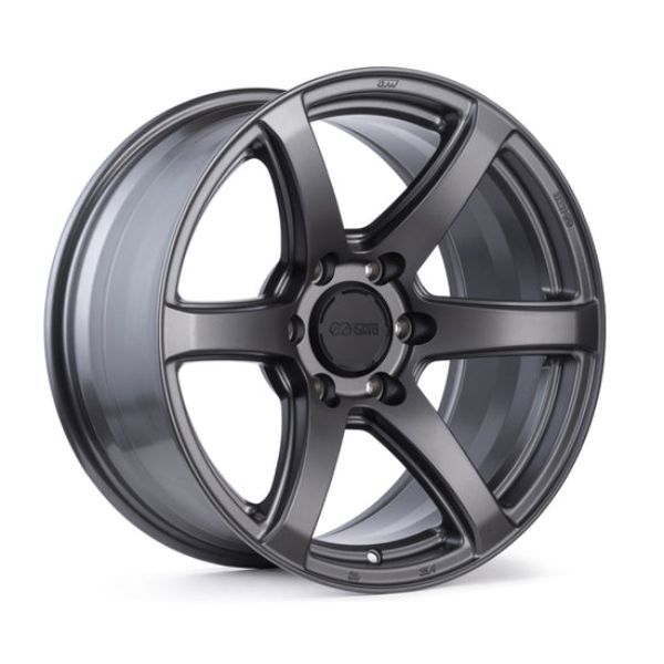 18 x 8.5 in. T6R 38 mm Offset 5 x 114.3 mm Bolt Pattern 72.6 mm Bore Wheel, Gloss Gun Metal