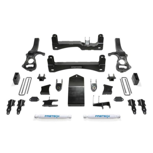 6 in. Basic Lift System with Performance Shocks for 2019-2021 GM K1500 PU